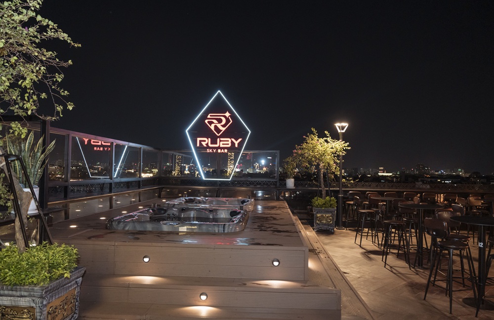 Chill at Ruby Sky Bar